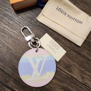 Louis Vuitton Escale Pastel Key Ring Holder Bag Charm